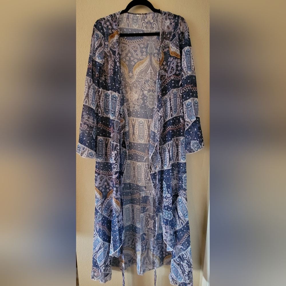 Wrap cover up dress